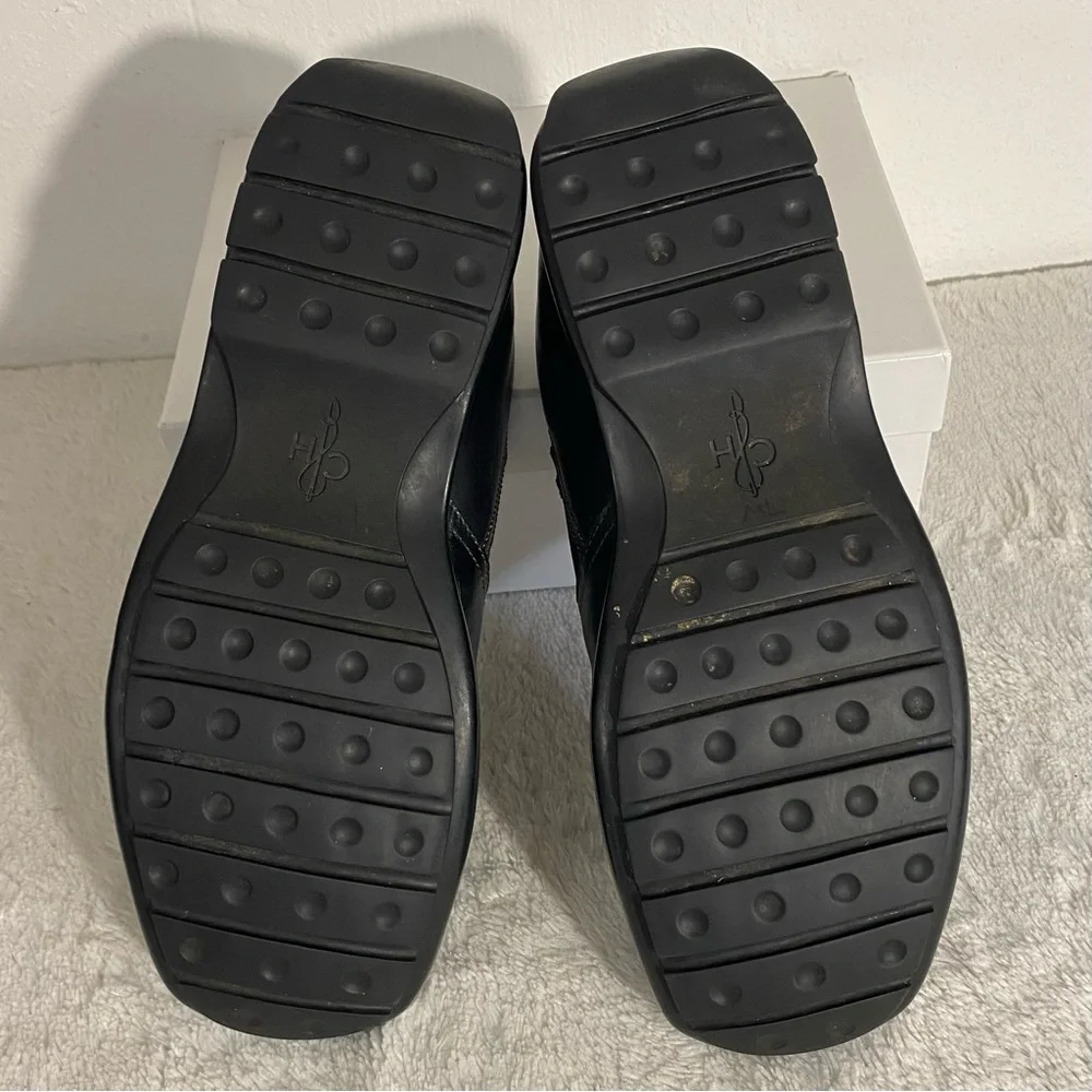 Cole Haan Zeno Black Leather Slip On Loafers Men’s Size 10.5 M